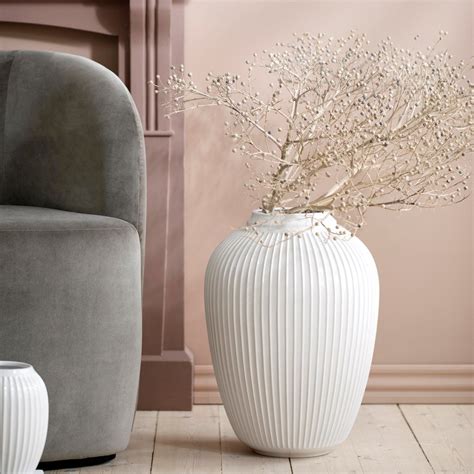 kaehler hammershoi wazon  kwiatow podlogowy  cm bialy najlepsze