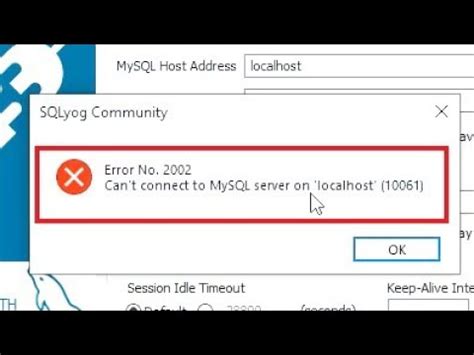 Solucionar Error Can T Connect To Mysql Server On Localhost Con