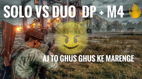 Pubg Solo Vs Duo 1 V 3 Clutch🔥🤟🏾 9 Kills Winner Winner Chicken