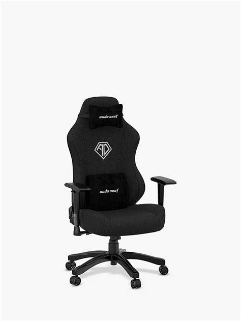 anda seaT Phantom 3 Fabric Premium Office Gaming Chair, Black