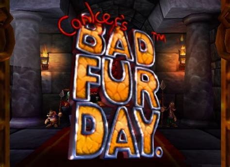 Game Conkers Bad Fur Day Nintendo 64 2001 Rare Oc Remix