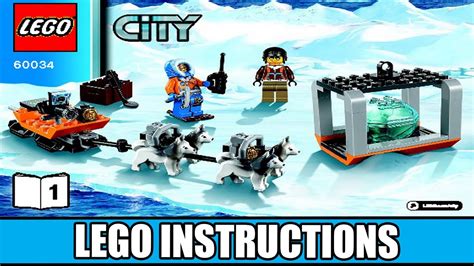 LEGO Instructions | City | 60034 | Arctic Helicrane (Book 1) - YouTube