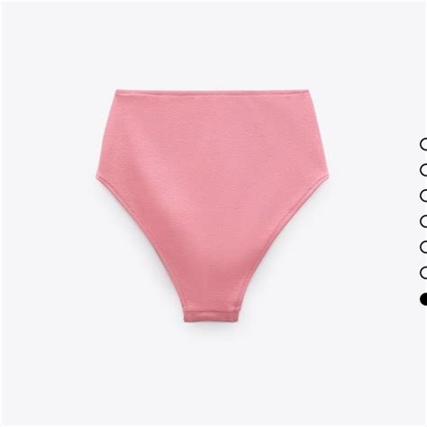 Zara Swim Nwt High Waisted Structured Bikini Bottom Poshmark