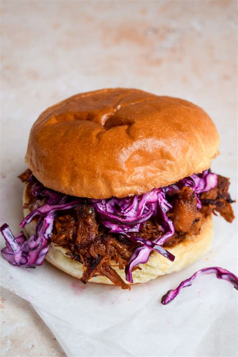 Slow Cooker Barbecue Pulled Pork Sandwiches With Classic Coleslaw