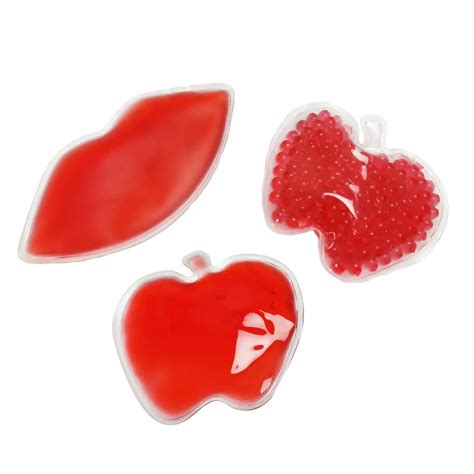Hot Sell Lip Shaped Gel Ice Packs Eco Friendly Reusable Hot Cold Packs With Logo Printed Buy
