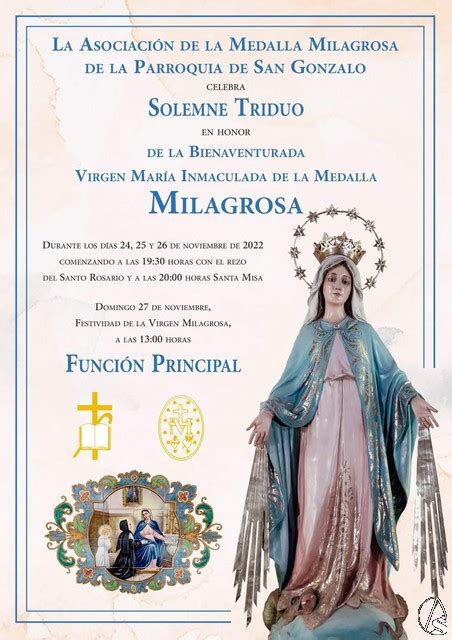 Recuerden La Asociaci N De La Medalla Milagrosa De San Gonzalo