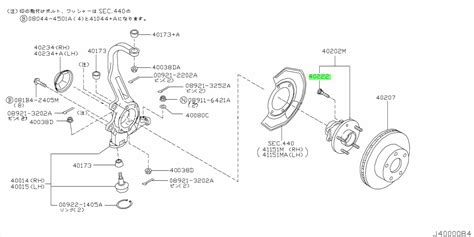Buy Genuine Nissan 43222-70T00 (4322270T00) Bolt, Hub. Prices, fast ...
