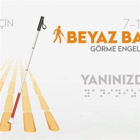 Beyaz Baston Görme Engelliler Haftası Mefkûre Ortaokulu