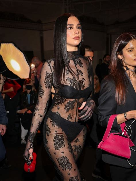 Dua Lipa Only In Lingerie In Public 12 Photos The Fappening