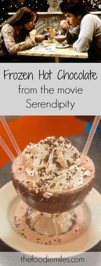 Frozen Hot Chocolate From Serendipity Thats What She Had