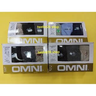 Pcs S To Xl Omni By Soen Classic Bikini Men S Brief Shopee Philippines