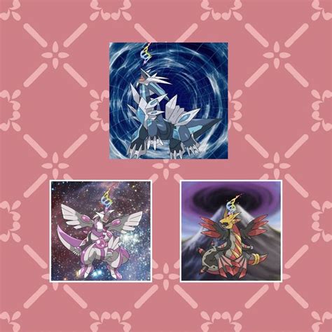 Sinnoh Region's Legendary Pokemon: Mega Evolved forms! | Pokemon, Poster, Catch em all