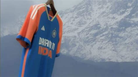 India S T20 World Cup Jersey Unveiled Rohit Sharma Featured In Launch