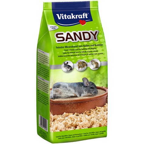 Песок для шиншилл Vitakraft Sandy, 1кг - доставка по Украине | ZooCool.ua