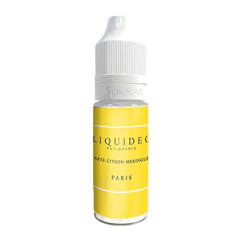 E liquide Tarte Citron Meringuée 10 ml Liquideo pas cher LVD