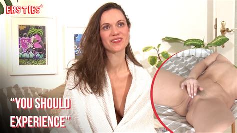 Ersties Health Conscious Brunette Fingers Her Tight Pussy RedTube