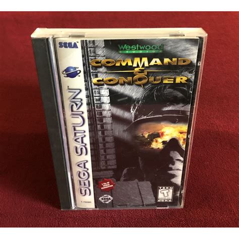 Command Conquer Sega Saturn Game Complete In Box At Texas Yard