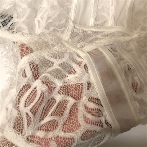 Intimates Sleepwear Lace Thong Bodysuit Sexy Sheer Teddy Lingerie Poshmark