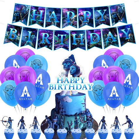 Buy Birthday Party Decorations Avatar Birthday Balloons Avatar Way Of
