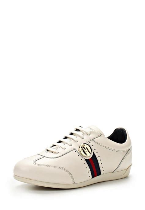 Кроссовки Tommy Hilfiger / Томми Хилфигер женские. Цвет: белый ...