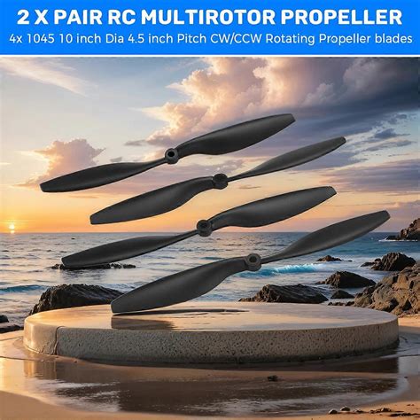 pitch cwccw rotating propeller rc