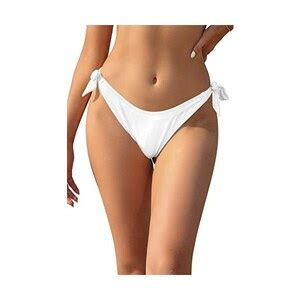 SHEKINI Donna Slip Bikini Perizoma Brasiliano Nuoto Tronchi Sexy Alla Ties Up Costumi Da Bagno