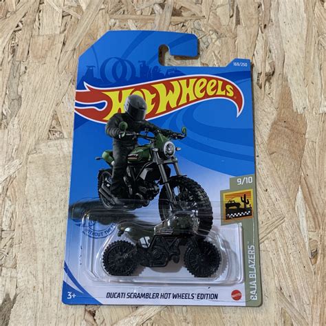 HOT WHEELS 風火輪 DUCATI SCRAMBLER HOT WHEELS EDITION 二戰鯊魚嘴塗裝 蝦皮購物