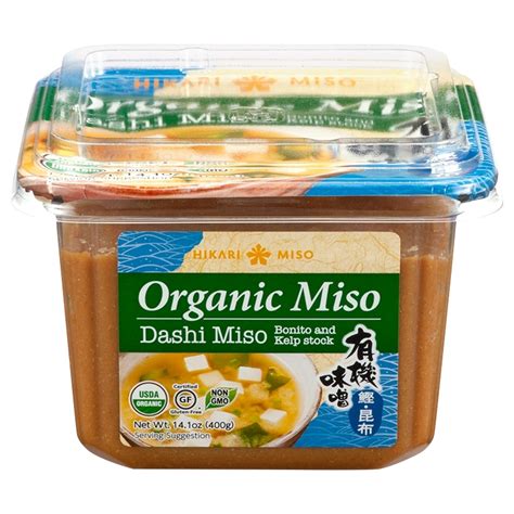Organic Miso Dashi Hikari Miso 1 In Japan Authentic Miso