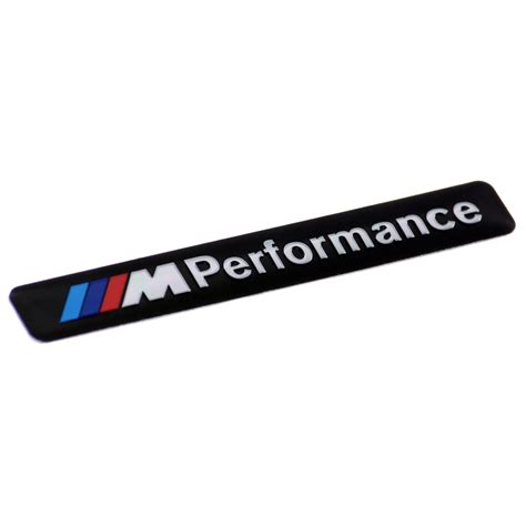 ADESIVO BADGE EMBLEMA EM METAL BMW MOTORSPORT PERFORMANCE Shopee Brasil