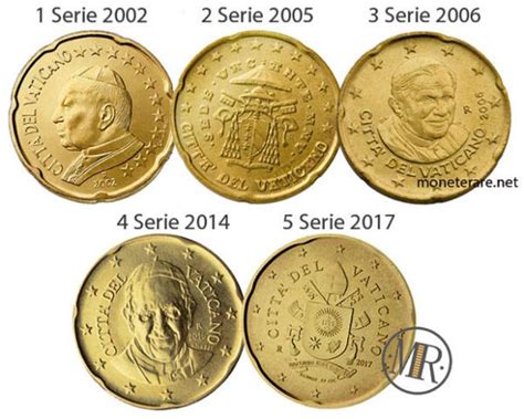 Vatican Euro Coins Value Rarity Of Vatican Euro Coins