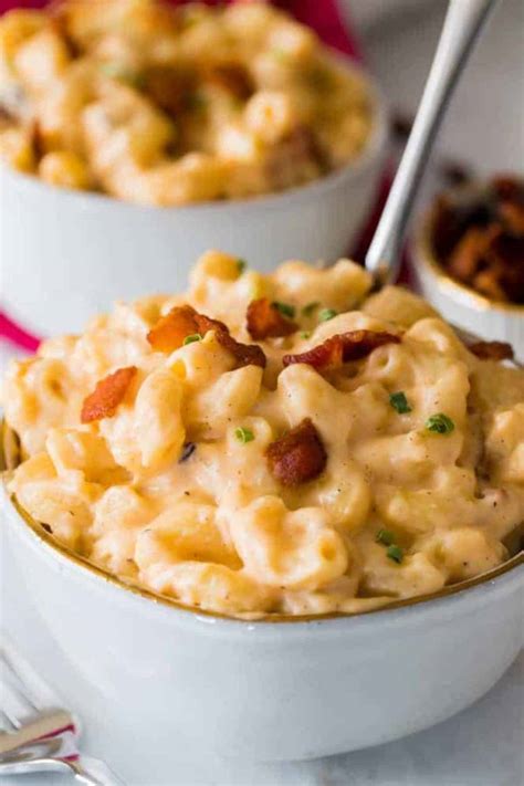 Bacon Macaroni Cheese - i am baker