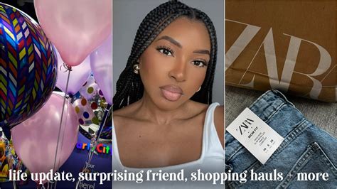 Vlog Life Update Zara Sephora Haul Surprising Friend Pack With