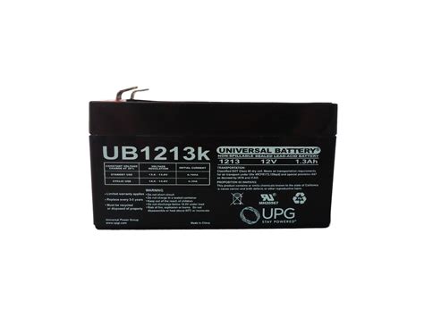 Panasonic LC-R121R3P 12V 1.3Ah Sealed Lead Acid Battery ...
