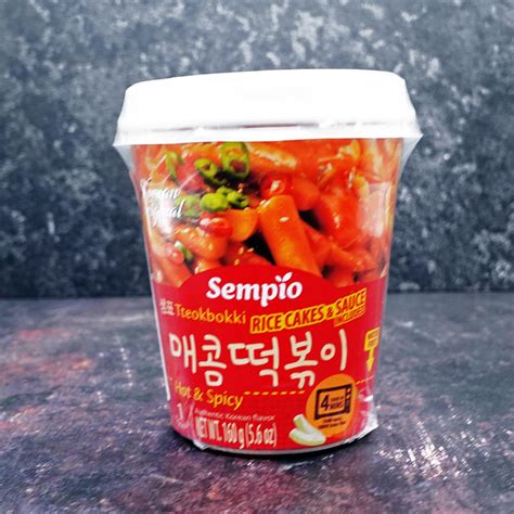 Sempio Instant Tteokbokki Hot Spicy Flavour G Market Kokoro