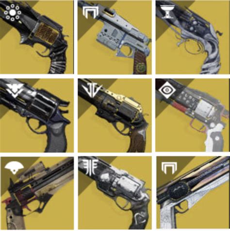 Destiny 2 Exotic Hand Cannons Tier List (Community Rankings) - TierMaker