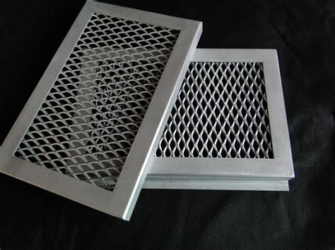 Decorative Aluminum Expanded Metal Mesh Panels Aluminum Expanded