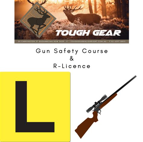 Gun Safety Course and R Licence | Tough Gear Queanbeyan