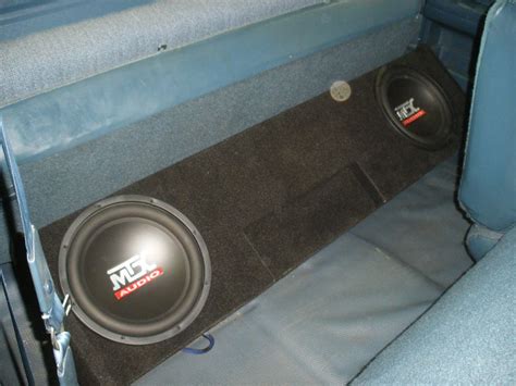 Subwoofer Box Chevy Silverado Extended Cab