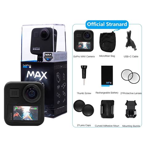 Camera 360graus A Prova Dgua - Câmera GoPro MAX 360 graus à Prova D’água 16MP 5.6K