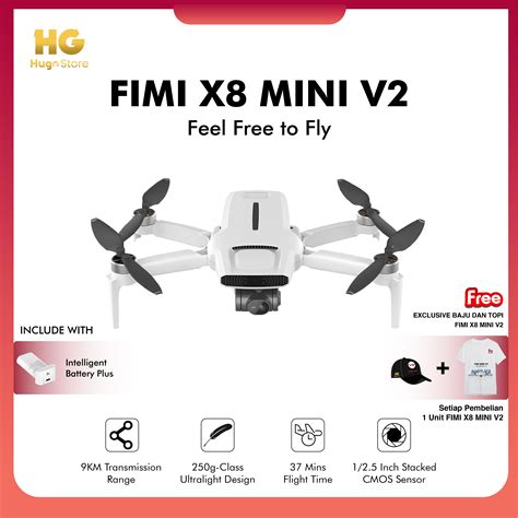 FIMI X8 MINI V2 Drone GPS 9km 4K 3 Axis Gimbal 37 Min Flight Time