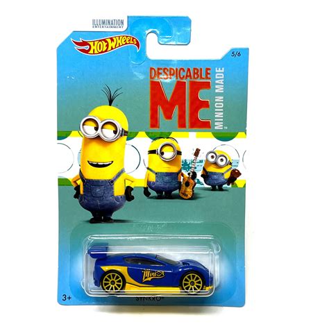 Hot Wheels Despicable Me Minion Made Synkro Walmart