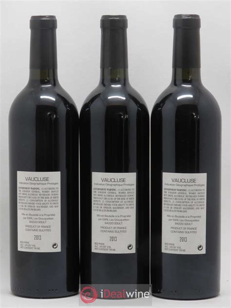 Acheter IGP Vaucluse Les Quelles De La Coste LQLC Cabernet Sauvignon