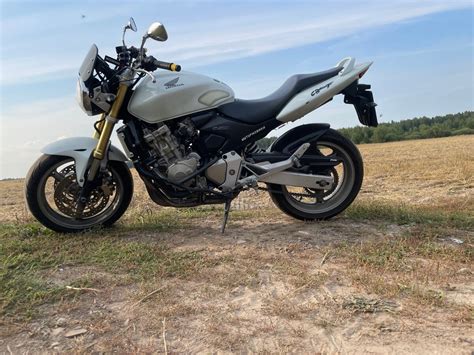 Купить б у Honda CB F Hornet карбюратор передач в Высоковске белый naked bike года на