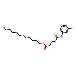 glutaric acid monoamide   methylphenyl dodecyl ester chemical