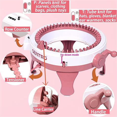Sentro M Quina De Tejer Inteligente De Agujas Con Contador De