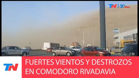 COMODORO RIVADAVIA I Ráfagas de 150 kms y alerta naranja YouTube