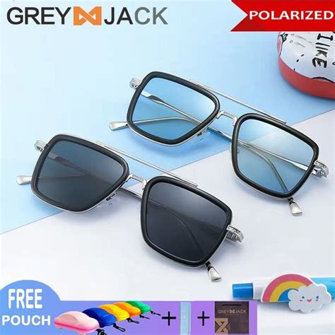 Jual Grey Jack Kacamata Anak Sunglasses Polarized Model Tony Stark New