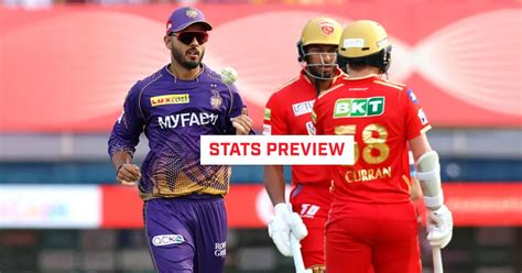 Ipl Kkr Vs Pbks Stats Preview Check Out Impressive Feat And