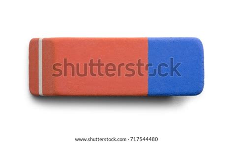 Pink Blue Pen Eraser Isolated On Stock Photo 717544480 Shutterstock