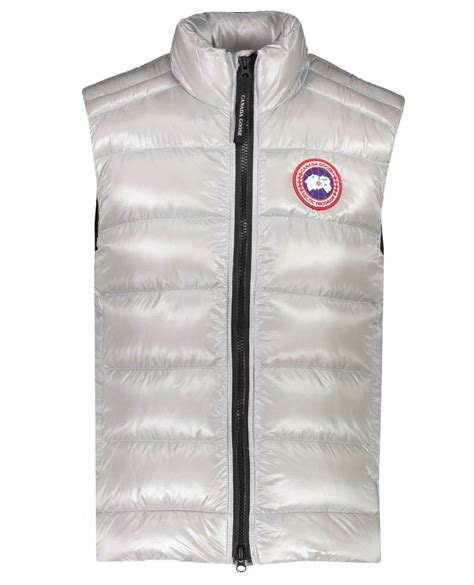 Canada Goose Cypress Daunenweste In Grau Lyst DE